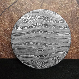 Cendrier en acier Damas de haute qualité, résistant à la chaleur, avec plusieurs motifs, pour une utilisation en intérieur et en extérieur - Product Image 3