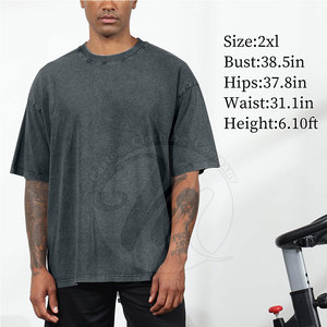T-shirt décontracté effet délavé soleil, léger et moderne - Product Image 5