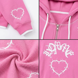 Nouveau style 2027 Survêtement à capuche pour homme, avec logo personnalisé, coupe évasée, en molleton technique, ensembles de jogging, marque privée, service OEM - Product Image 6