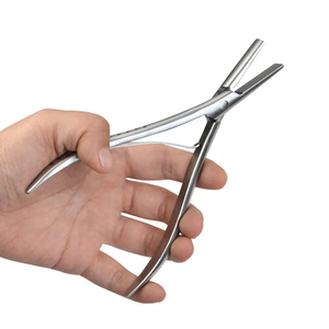 Pince multifonction de qualité supérieure, longue, professionnelle pour extensions capillaires, avec double ressort de rappel, personnalisable - Product Image 3