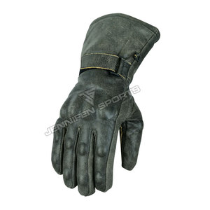 Guantes de Motociclismo Deportivos para Exteriores, Más Vendidos, con Protección en los Nudillos, de Cuero, para Hombre - Product Image 2