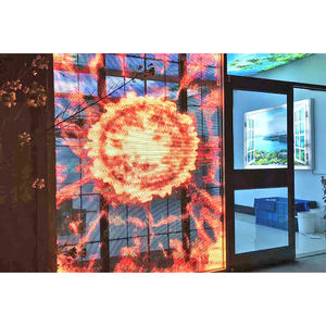 <span class=keywords><strong>Film</strong></span> LED auto-adhésif ultra-fin P8, écran d'<span class=keywords><strong>animation</strong></span> et de graphiques <span class=keywords><strong>2D</strong></span>, design pliable pour l'affichage en vitrine, directement de l'usine - Product Image 3