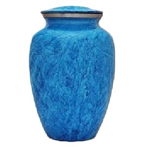 Urnas de cremación de aluminio para adultos con bandas grabadas en peltre y acabado en color púrpura y negro, urna funeraria metálica para cenizas humanas. - Product Image 4