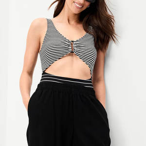 Maillots de bain une pièce pour femmes imprimés sur mesure, sans manches, à prix raisonnable, en vente - Product Image 4