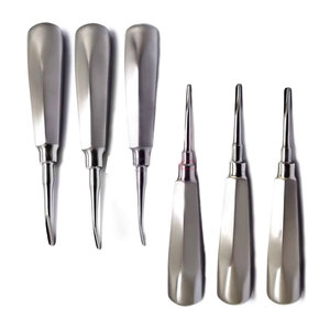 Luxation Elevator Set of 6 Dental Surgical Elevators Tooth Extracting Luxating Medic Instruments Tooth Extraction Loosening - Product Image 1
