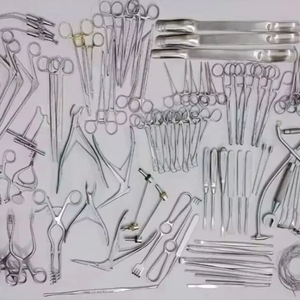 ชุดเครื่องมือผ่ากะโหลกศีรษะ SureMed Instruments ชุดเครื่องมือผ่ากะโหลกศีรษะ 133 ชิ้น ชุดเครื่องมือผ่ากะโหลกศีรษะสแตนเลสแบบใช้มือสำหรับการผ่าตัด - Product Image 1