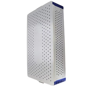 Boîte de stérilisation à double niveau en acier inoxydable de haute qualité pour instruments chirurgicaux par Mahfooz, conteneurs stérilisés CE - Product Image 4