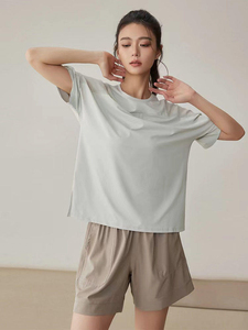 Camisetas Gráficas de Alta Calidad al por Mayor para Mujer, 100% Algodón, Camiseta Deportiva para Mujer, Camiseta Coreana Extra Grande para Mujer - Product Image 3