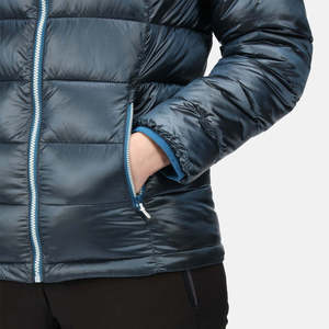 Veste matelassée réversible imperméable et respirante en toile pour homme, grande taille, idéale pour l'automne - Product Image 5