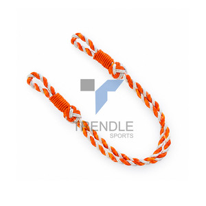 Cordon tressé rouge et argenté de style classique pour vêtements, cordon de casquette en bullion haute ténacité - Product Image 6