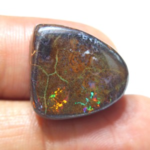 Ópalo de Boulder Australiano Koroit, Cabujón de Ópalo Natural Australiano, Piedra de Ópalo de Boulder Australiano, Gema Suelta de Ópalo Australiano para Joyería - Product Image 2