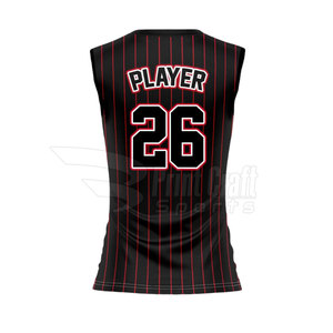 Maillots de softball sans manches pour femmes, style unique, tenue d'équipe 2026 - Product Image 6