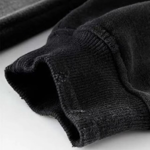 Prix de gros : Sweats à capuche pour hommes, coupe ajustée, délavés à l'acide, avec logo personnalisé, coupe oversize, motif uni, pour l'automne, style vintage vieilli - Product Image 5