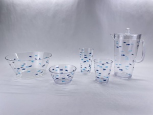 Vaso de Plástico Acrílico Irrompible con Diseño de Pez para Bebidas y Agua - Product Image 6