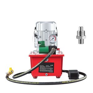 Pompa Idraulica Elettrica a Singolo Effetto da 750W 10.000 PSI 120V con Valvola Solenoide e Pedale - Unità di Potenza Idraulica - Product Image 1