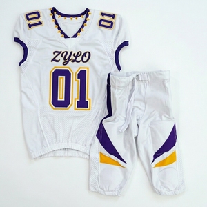 Maillot de football américain 2026 de qualité supérieure, 100 % polyester, cousu, personnalisable pour l'équipe des États-Unis - Product Image 2