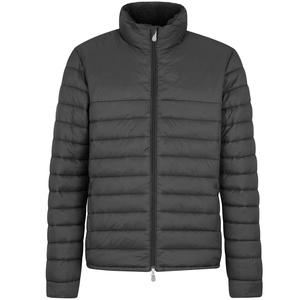Men's Quilted Lightweight Puffer Jacket Embroidery Winter Warm Full Zip Water Resistant Hooded <b>Bubble</b> <b>Coats</b> OEM Available - Product Image 1