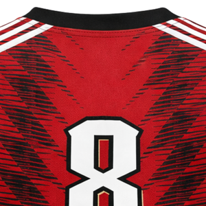 Camiseta de Fútbol Roja Personalizada para Mujer, Manga Corta, Transpirable, de Secado Rápido, Uniforme de Equipo Femenino con Impresión de Número - Product Image 5