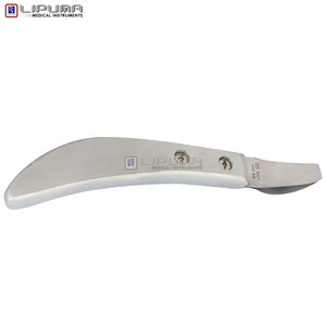 Cuchillo para Pezuñas LIPUMA VETRA de Acero Inoxidable Plateado y Aluminio de 22 cm, Cuchillo Profesional para Recortar Pezuñas de Caballos y Ganado - Product Image 3