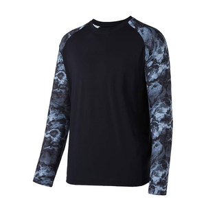 Chemise de pêche de haute qualité pour hommes, respirante, anti-humidité, UPF 50+, manches longues, vêtements de sport d'extérieur - Product Image 1