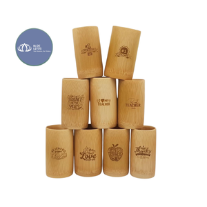 DISPONIBLES – NOUVEAUTÉ : Tasses à thé en bambou naturel de qualité supérieure – Vente en gros - Product Image 1