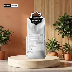 กาแฟอาราบิก้าคั่วเข้มบดสำเร็จ 1 กก. รับผลิตแบบ OEM พิมพ์โลโก้ตามสั่ง - Product Image 3