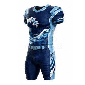 Uniforme de football américain de qualité supérieure pour l'extérieur, léger et confortable, uniforme de football américain de style moderne - Product Image 2