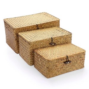 Good quality personalised seagrass boxes latest design storage box multiple sizes <b>for</b> <b>sale</b> - Product Image 4