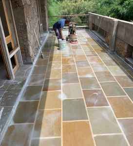 Stylish stone Polished Finish Outdoor and Indoor Flooring High Quality Nimbahera Sand Stone Garden and land scaping - Product Image 4