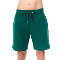 Shorts pour hommes très tendance, style streetwear décontracté, couleur unie, grande taille, coupe ajustée, taille mi-haute, en polyester/coton respirant
