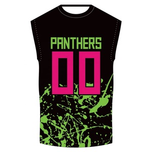 Uniformes de Flag Football 7v7 de haute qualité, personnalisés pour hommes, en polyester respirant, légers et écologiques, vente en gros directe d'usine - Product Image 2