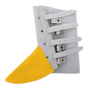 Protectores de Piel de Vacuno Ignífugos al por Mayor, Ropa de Protección Corporal para Soldadores con Características de Protección para las Manos - Product Image 3