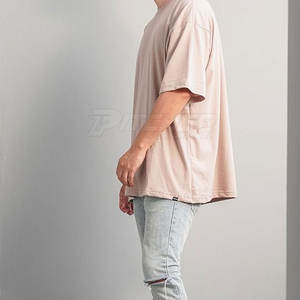 Camiseta Extra Grande para Hombre, Corte Holgado y Relajado, a la Moda, Suave, Transpirable, Cómoda, Ropa Casual - Product Image 3