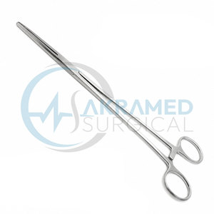 Pinzas Kelly TC de Alta Calidad, 10 Pulgadas, Rectas, Hemostáticas, con Bloqueo, Instrumento Quirúrgico Veterinario, Carburo de Tungsteno, CE - Product Image 4