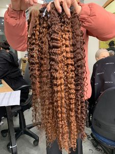 100% Extension de tissage de cheveux vietnamiens bruts vierges crépus Afro eurasiens faisceaux bouclés non traités traités en interne minuscules bouclés - Product Image 2