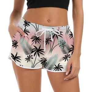 Shorts de Baño Elegantes y Esenciales para Vacaciones, Tela Suave y Fresca, Ajuste Cómodo, Viajes de Verano, Shorts de Playa para Mujer - Product Image 5