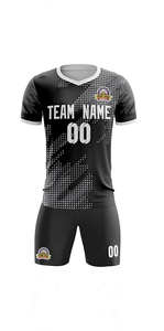 Vêtements personnalisés en gros équipe de club chemise et short à séchage rapide pour hommes kit d'uniforme maillot de football vêtements de football pour le sport - Product Image 3