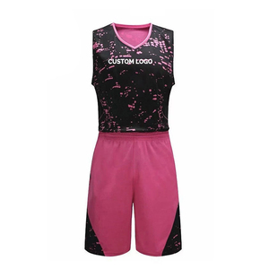 Conjuntos de Uniformes de Baloncesto Transpirables de Venta Caliente con Impresión por Transferencia Térmica para Hombre, MOQ Bajo para Venta en Línea - Product Image 1