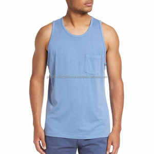 Oem Service Summer Wear Lightweight Men Tank Top Plus Size Adults Wear Outdoor Use Men Tank Top - Product Image 1