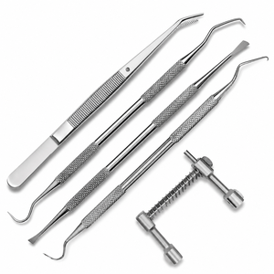 Kit de 5 Piezas para Limpieza Dental de Perros Pequeños, Instrumentos Quirúrgicos Veterinarios, Instrumentos Quirúrgicos Alemanes Personalizados - Product Image 5