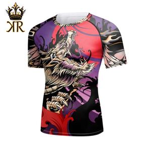 Rashguards Bjj Rash Guard para hombres Venta caliente Productos Rash Guard Impreso de alta calidad Rash Guard - Product Image 1