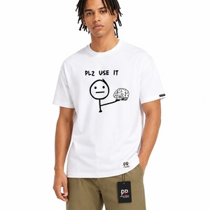 Camiseta de algodón lavado vintage para hombre – Corte relajado, cuello redondo, manga corta informal con tacto suave para comodidad diaria y estilo moderno - Product Image 1