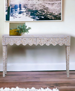 Console Moderne Contemporaine en Nacre pour Entrée, Hôtel, Chambre et Ferme – Idéale pour la Maison - Product Image 4