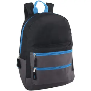 New Style Kids Multi Pocket Backpack with Adjustable Padded Straps Multicolor School Bags Back Packs