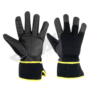 Guantes de Trabajo de Piel de Oveja para Hombre, Resistentes al Desgaste, para Soldadura, Seguridad, Jardinería, Deportes, Motociclismo - Product Image 1