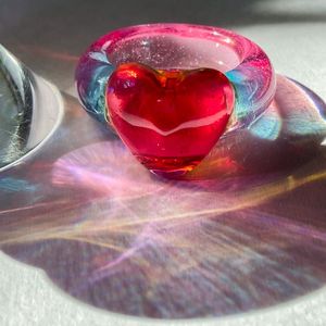 Beautiful Handmade <b>Resin</b> <b>Ring</b> for Women – Unique Designer Statement Jewelry with Artistic <b>Resin</b> Finish, Lightweight Fashion <b>Ring</b> - Product Image 6