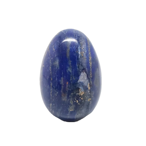 Huevo Yoni de Piedra Natural de Lapislázuli, Huevo de Jade Semiprecioso para Protección Energética, Ejercicio Vaginal, Tallado, Feng Shui Directo - Product Image 1