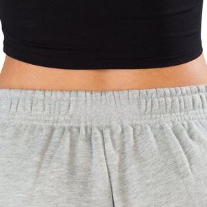 Shorts Deportivos de Algodón Gris Jaspeado para Mujer, Cintura Elástica, Cómodos para Entrenamiento, Fitness, Ejercicio y Descanso - Product Image 6