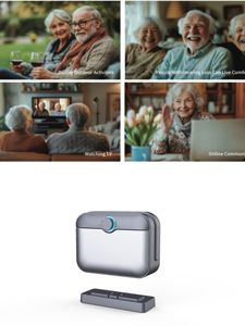 Amplificador de Sonido de Alta Calidad para el Hogar, Fácil de Usar para Personas Mayores, Cancelación de Ruido, Entrada Óptica Inalámbrica, Conexión Rápida - Product Image 6