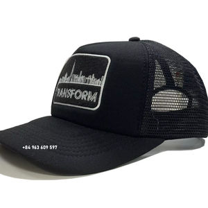 หมวกแก๊ปตาข่ายระบายอากาศสำหรับฤดูร้อน พิมพ์โลโก้ตามสั่ง หมวกเบสบอลโฟมแบบปรับได้ หมวกกันแดดสำหรับเล่นกีฬากลางแจ้ง ขายส่ง - Product Image 1